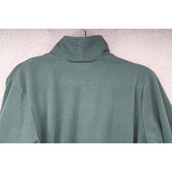 L. L. Bean Kids Long Green Bath Robe-Size Large(14-16)-Pockets - Picture 10 of 10